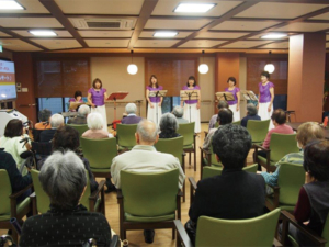 食堂（イベント開催時）の写真